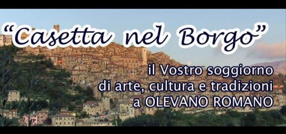 Casetta Nel Borgo 올레바노 로마노 외부 사진