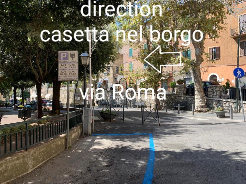 Casetta Nel Borgo 올레바노 로마노 외부 사진
